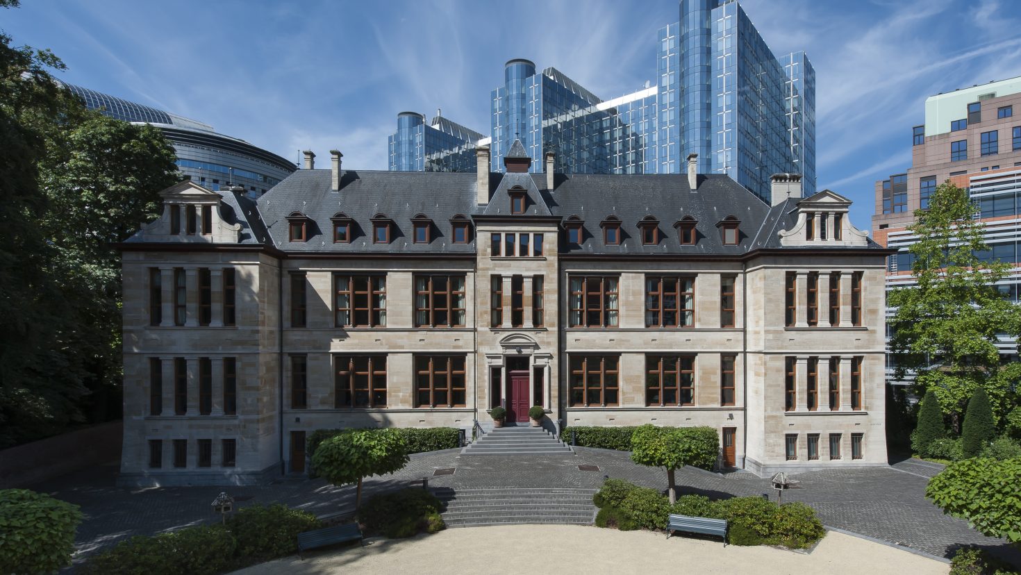 Das Institutsgeb&auml;ude der Bayerischen Vertretung in Br&uuml;ssel &copy;FKPH