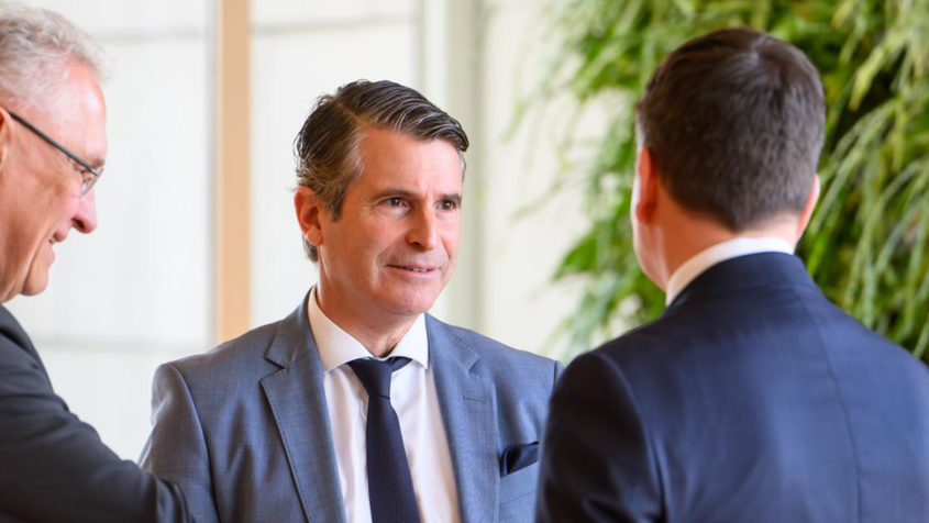 Innenminister Joachim Herrmann, Europaminister Eric Beißwenger ...