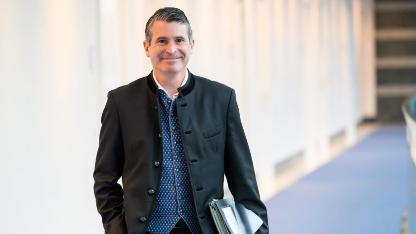 Europaminister Eric Beißwenger.