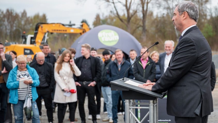 Ministerpräsident Dr. Markus Söder: 