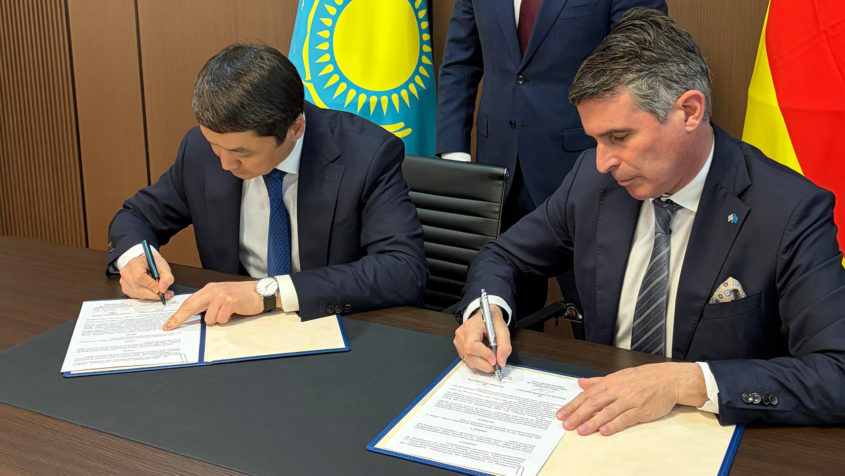 Unterzeichnung eines Memorandum of Understanding zum Ausbau ...