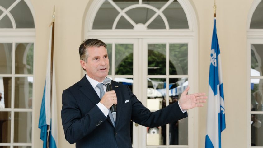 Staatsminister Eric Beißwenger: 