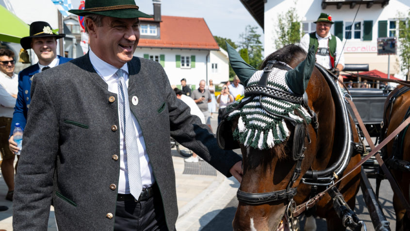 Ministerpräsident Dr. Markus Söder zu Gast bei der Tutzinger ...