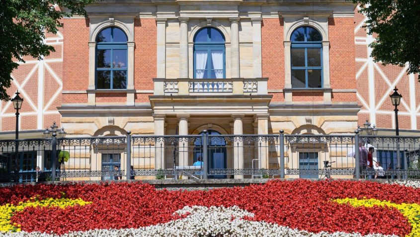 Das Festspielhaus Bayreuth.